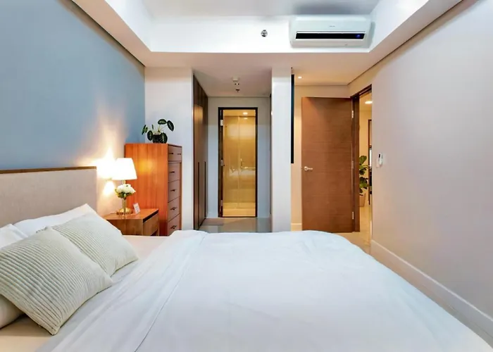 Apartment Modern In Makati Cbd With Rooftop Pool & Gym *